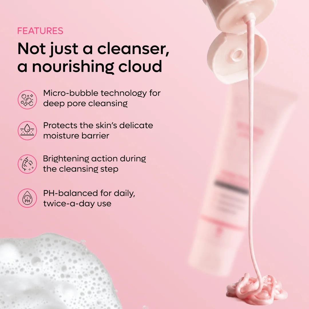 Pink PDRN Niacinamide Facial Cleanser