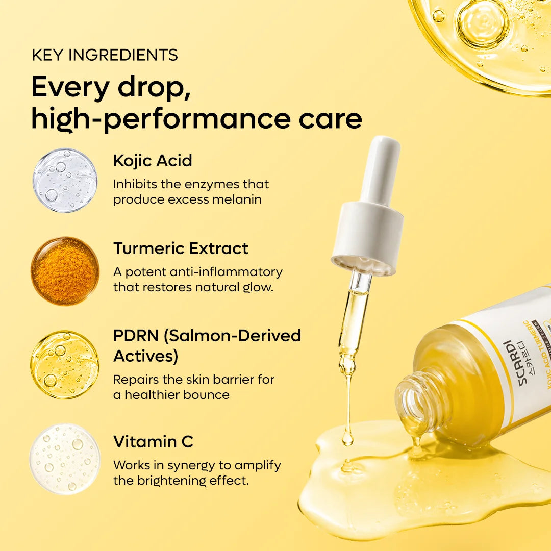 Kojic Acid Turmeric Niacinamide Serum