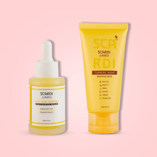 Scardi Turmeric Bright-Glow Sleep Kit