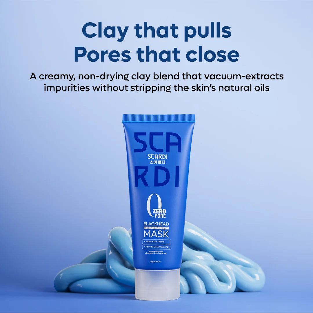 Zero Pore Blackhead Mud Facial Mask