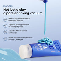 Zero Pore Blackhead Mud Facial Mask